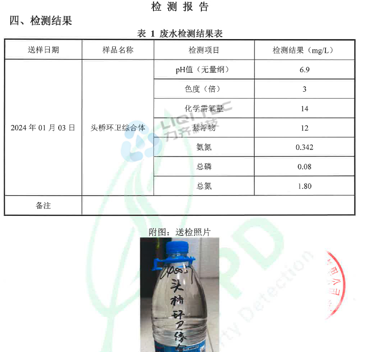 生活中转站垃圾渗滤液处理（头桥站）出水报告shuyin.jpg